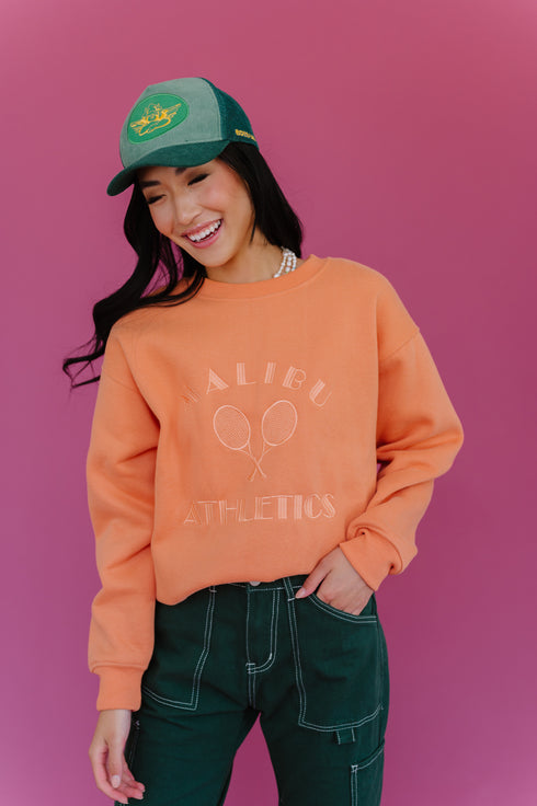 Mali-boo Babe Pullover// Peach